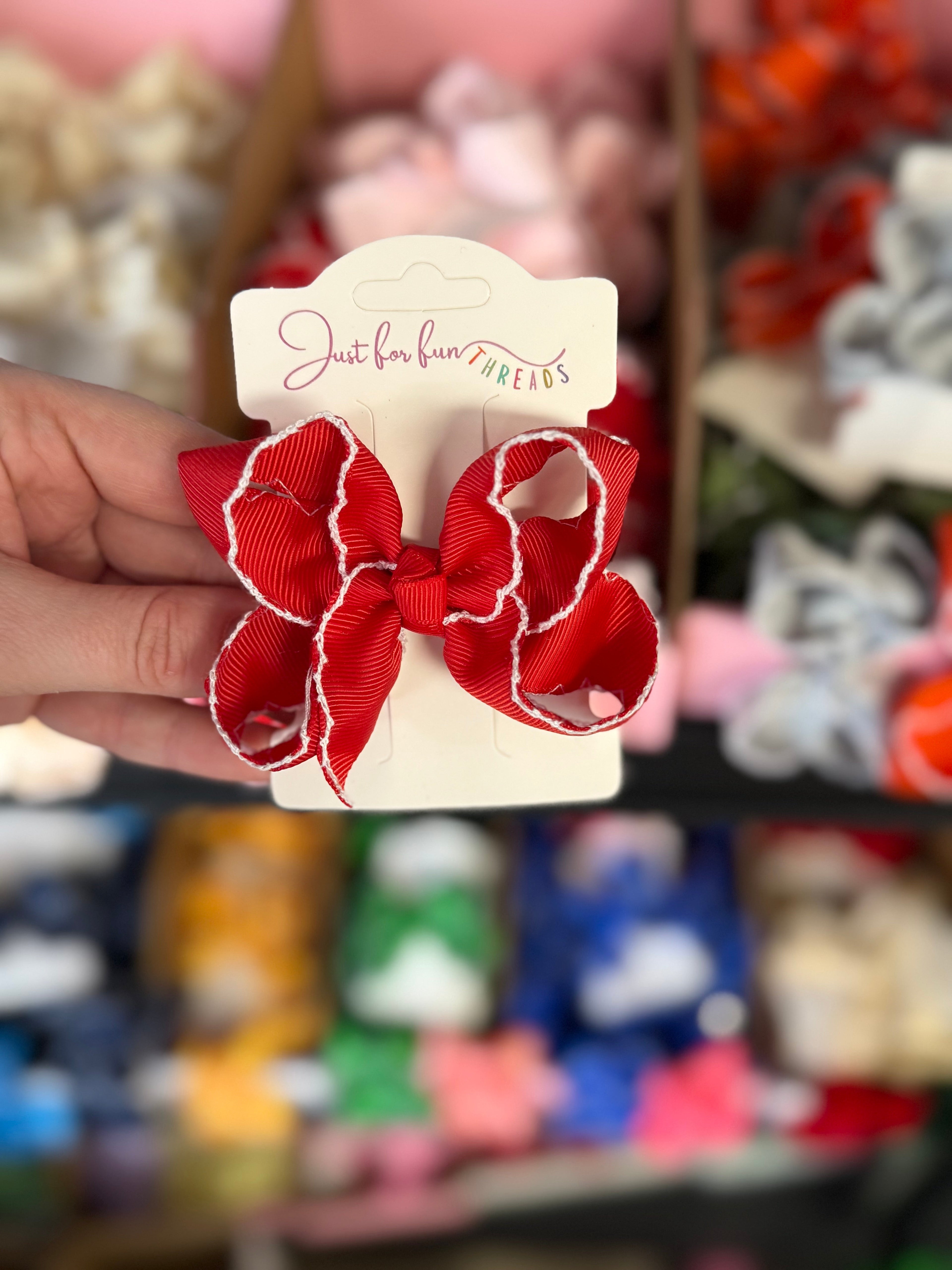 Teeny-Tiny Fun Solid Hair Bows (3in)