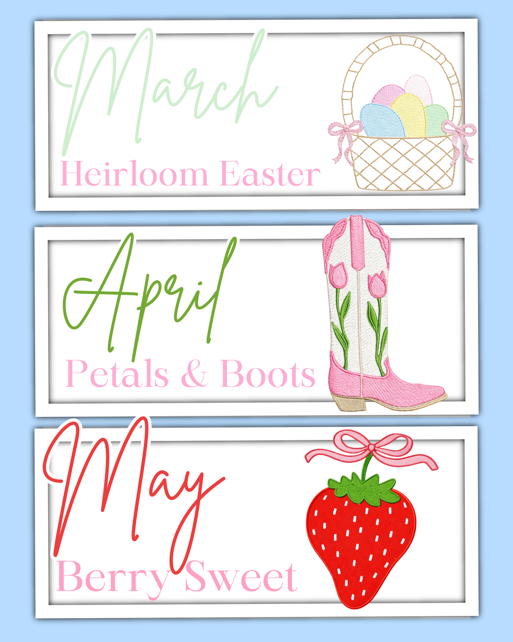 Monthly Bow Box
