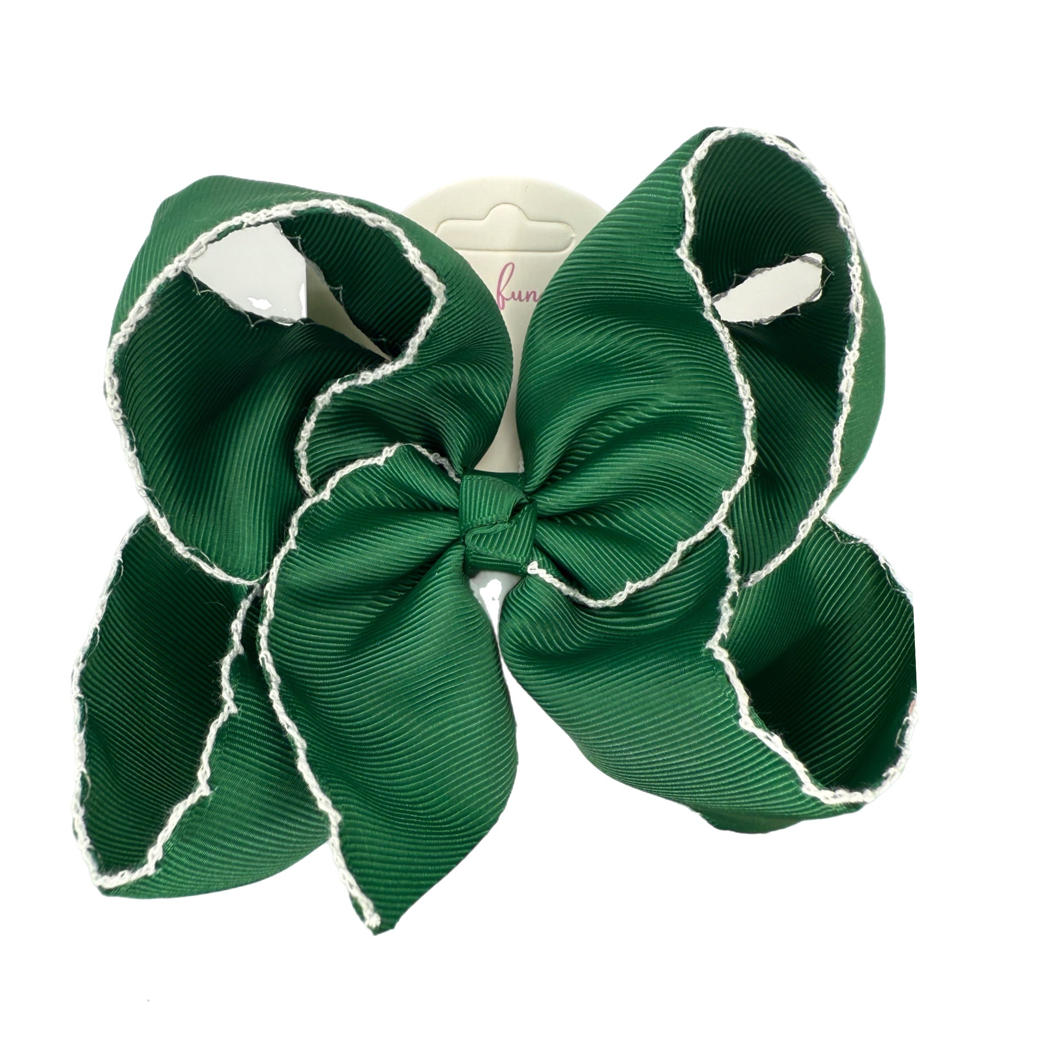 Fun Size Moonstitch Hair Bows (5in)