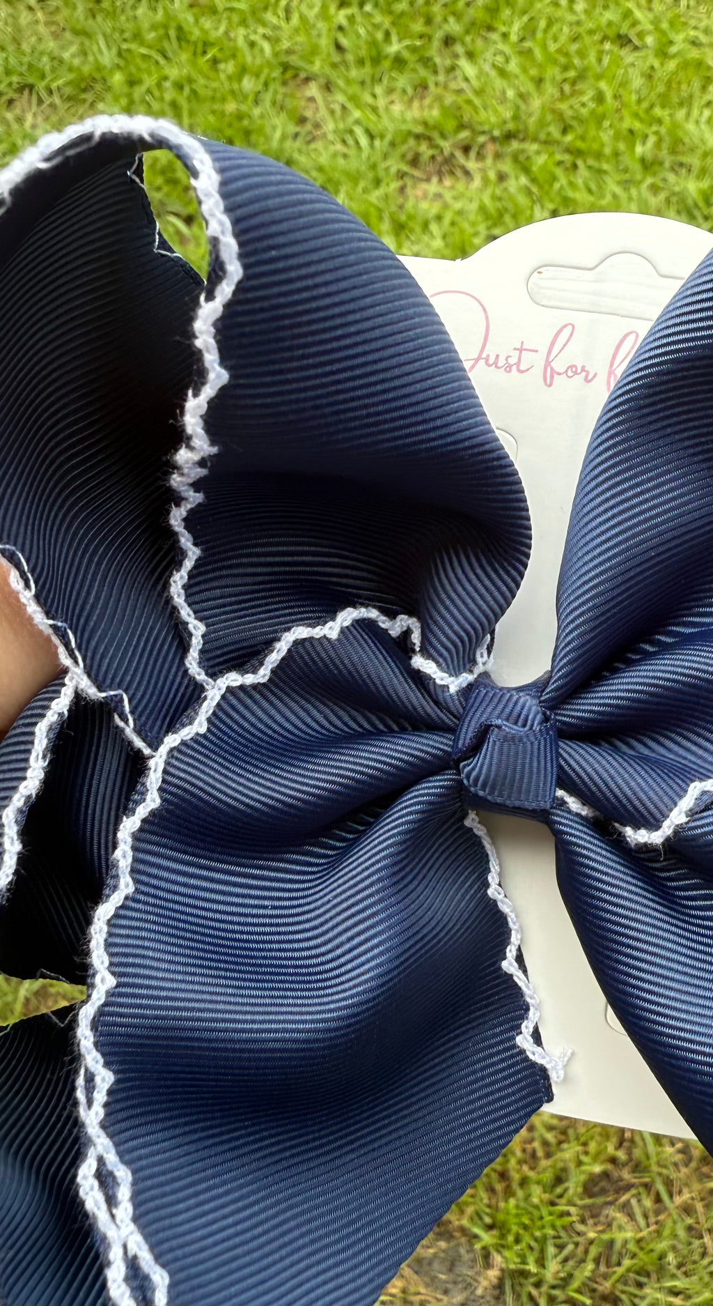 Extra Fun Moonstitch Hair Bows (6in)