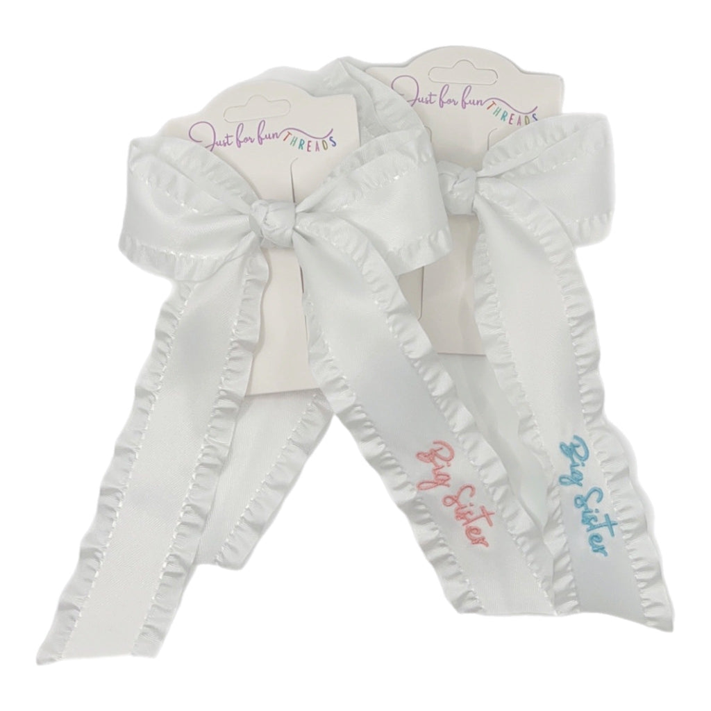 Big Sister long tail Hair Bow