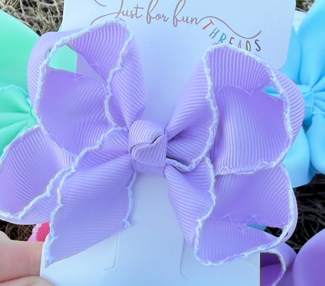 Teeny-Tiny Fun Solid Hair Bows (3in)