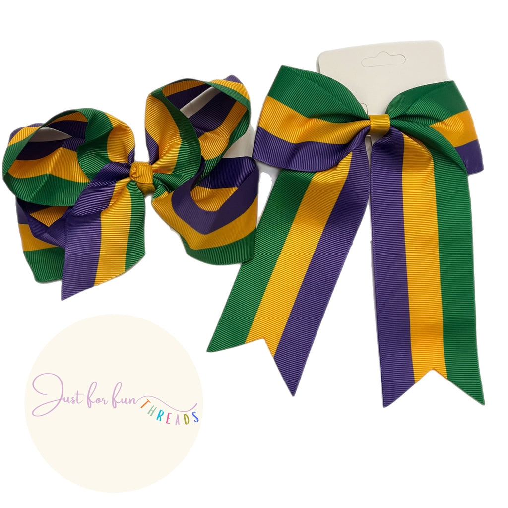 Mardi Gras Mambo Hair Bow