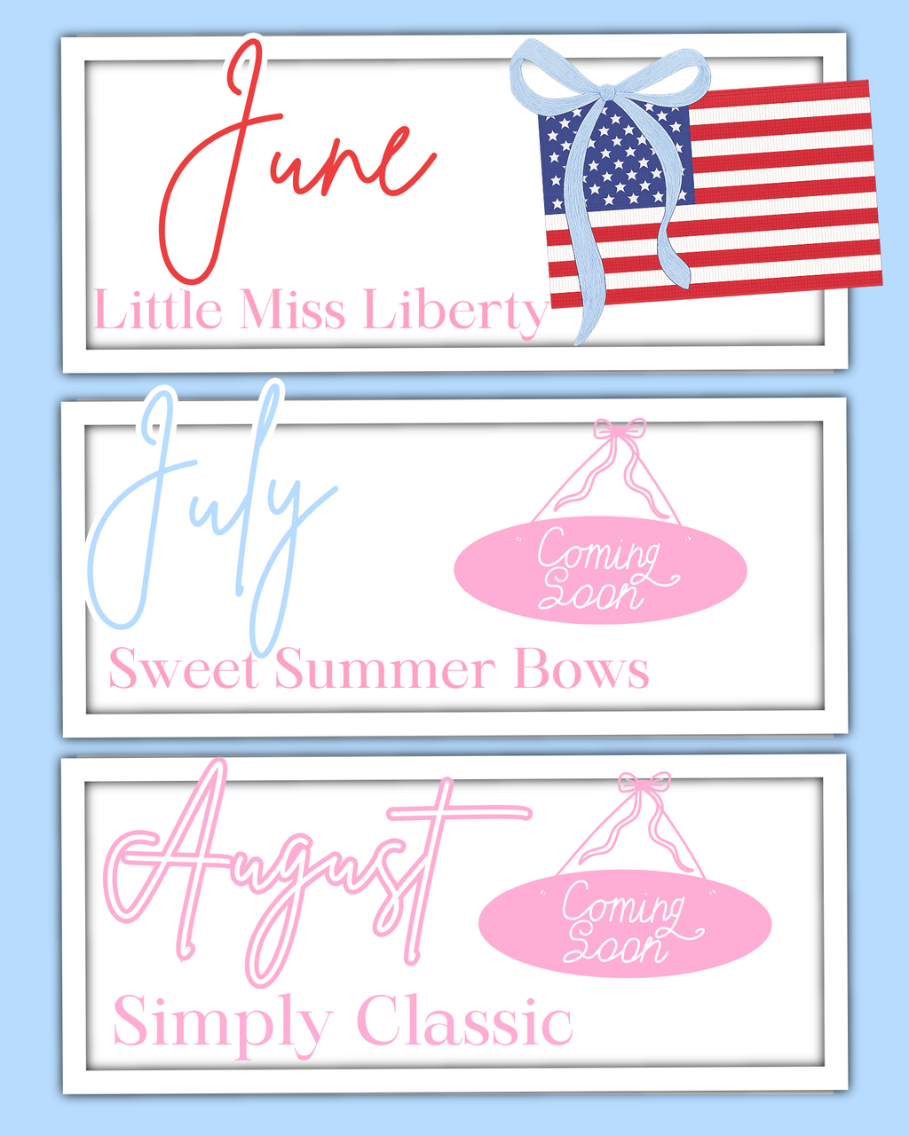 Monthly Bow Box