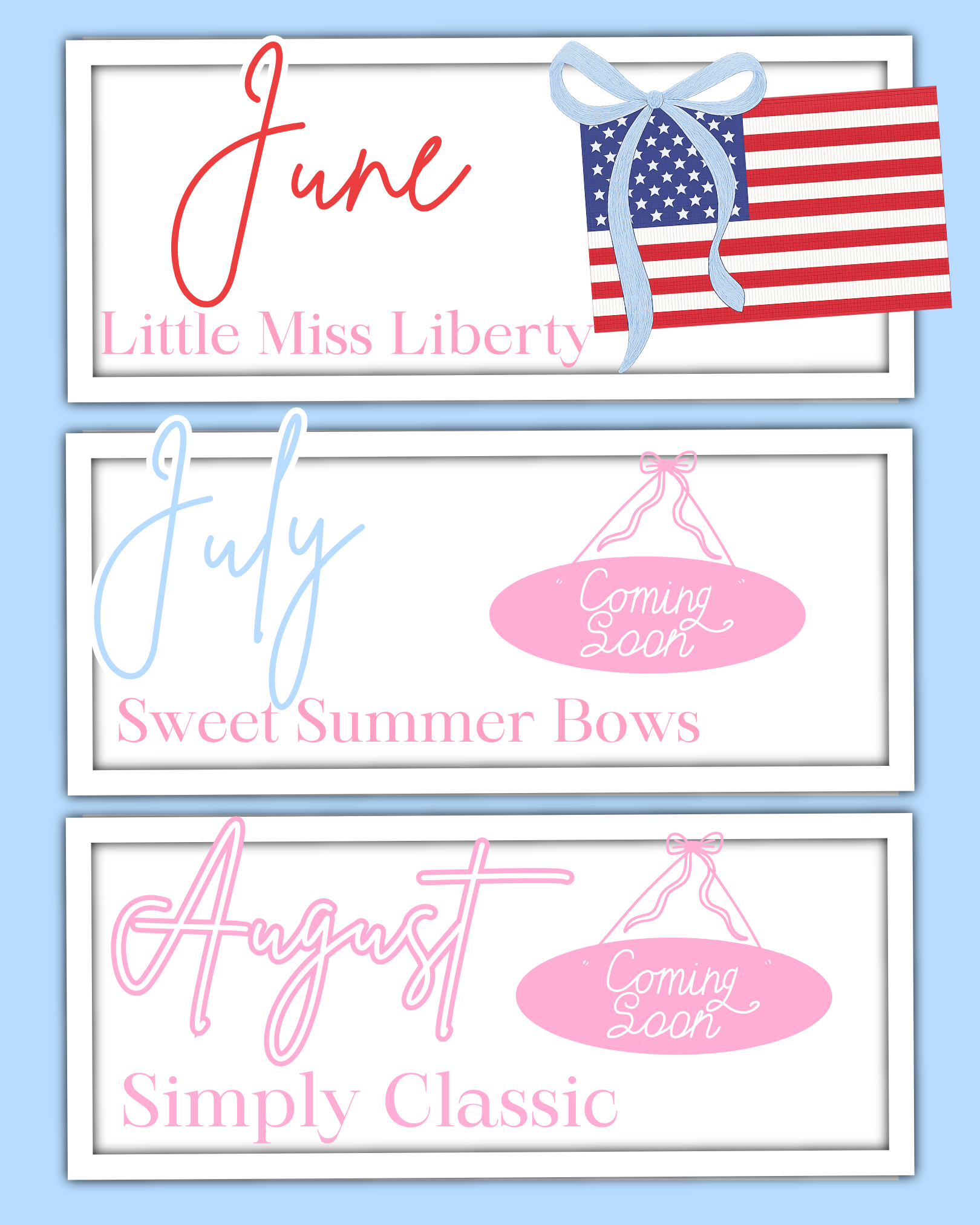 Monthly Bow Box