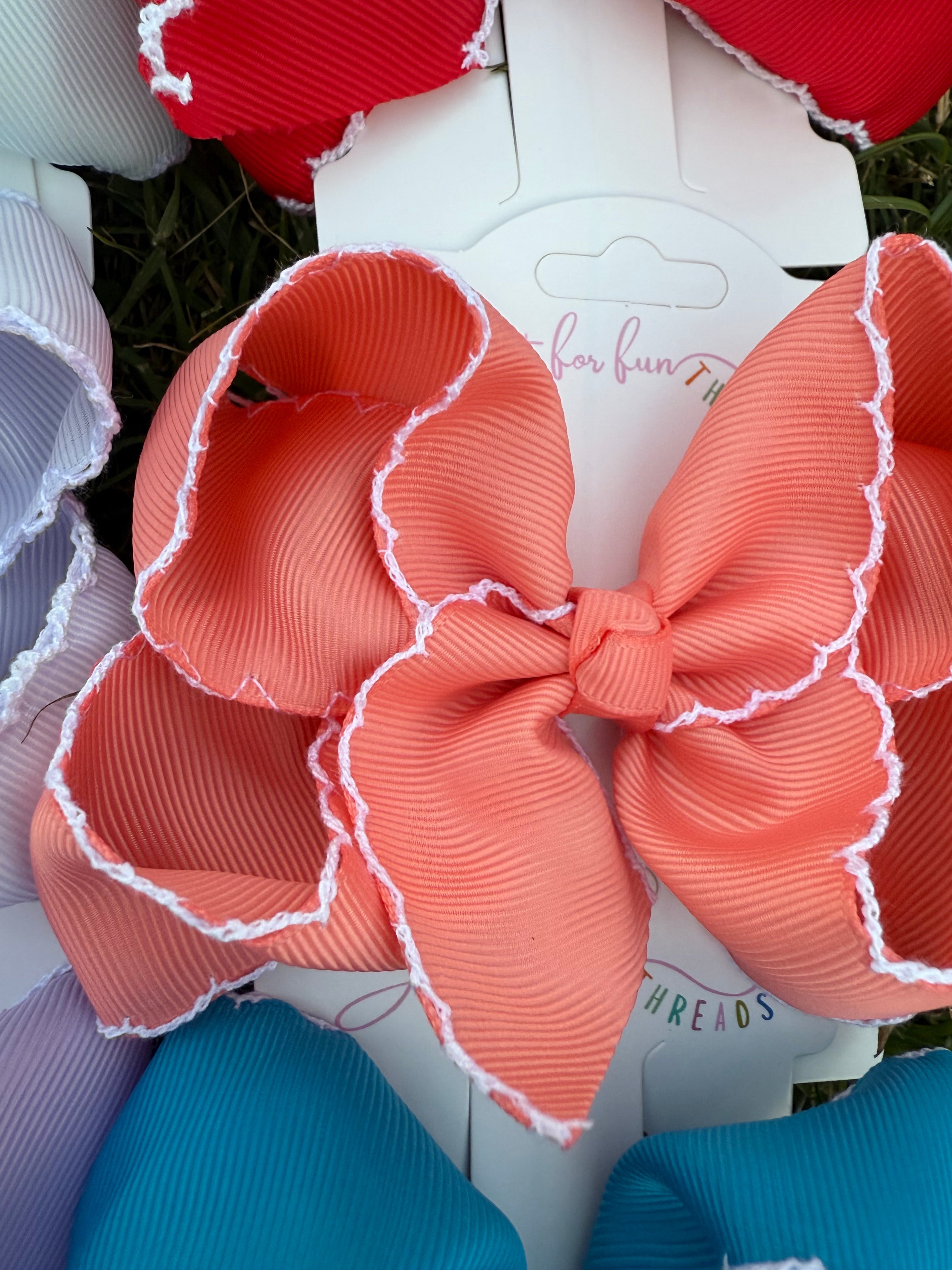 Teeny-Tiny Fun Solid Hair Bows (3in)