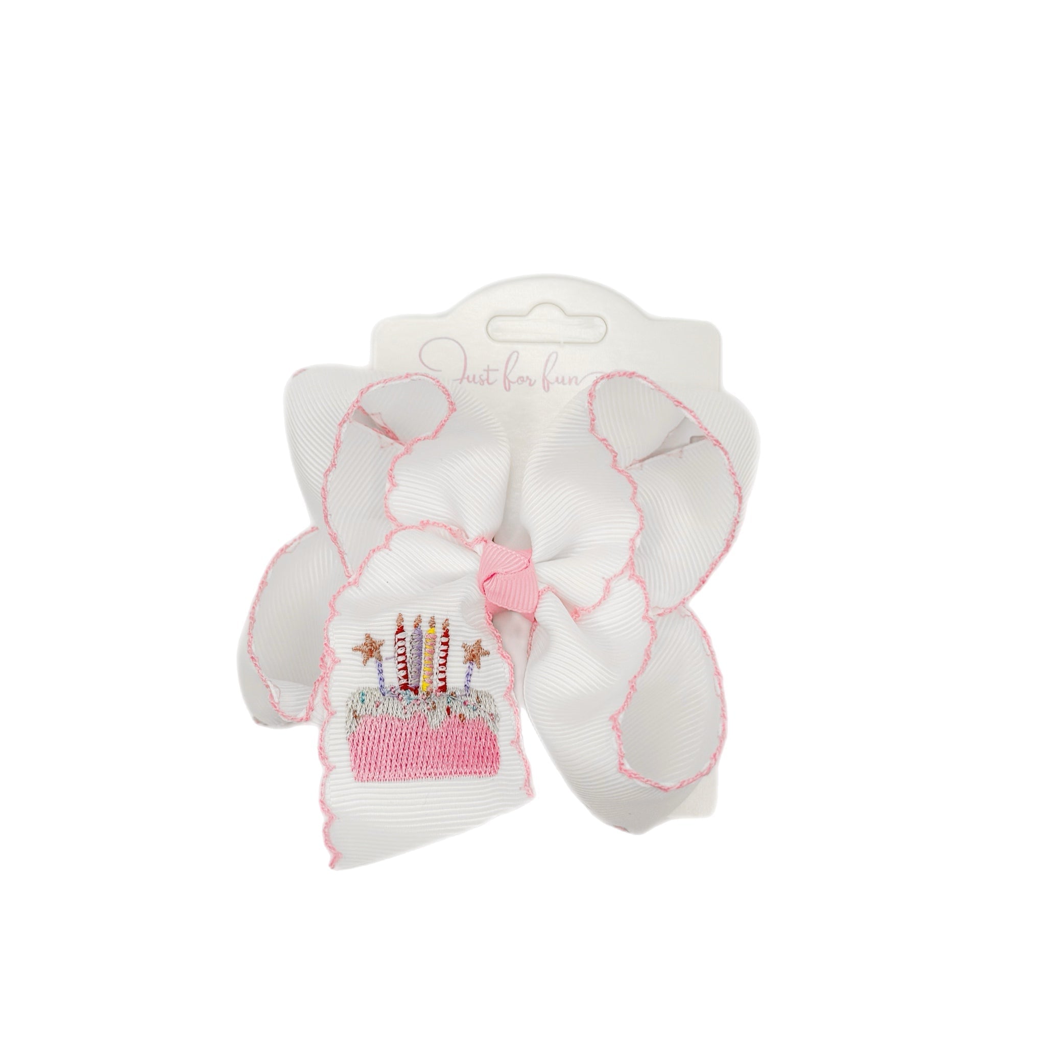 Birthday Cake Hair Bow