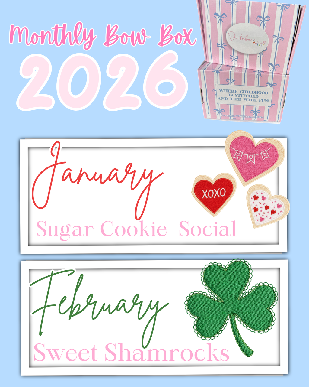 Monthly Bow Box