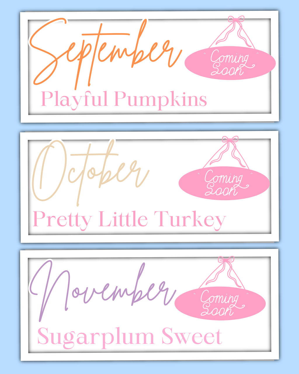Monthly Bow Box