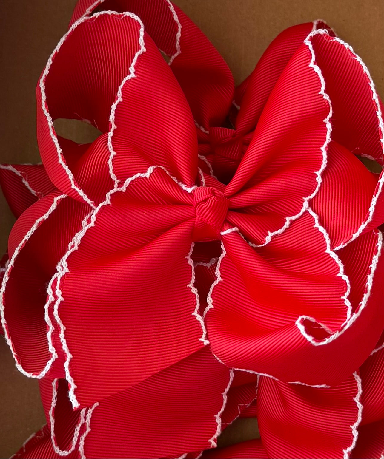 Fun Size Moonstitch Hair Bows (5in)